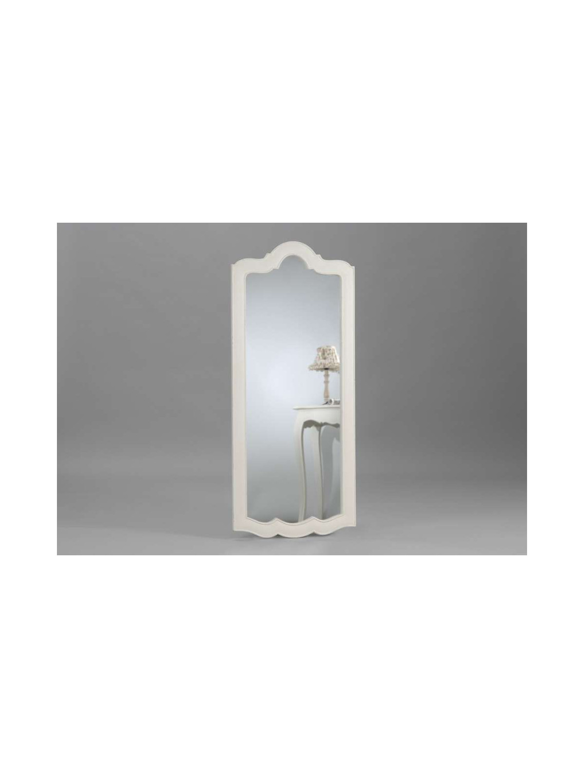 Grand miroir blanc 150 cm