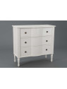 Commode Blanche 3 tiroirs Agathe