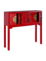 Console chinoise rouge