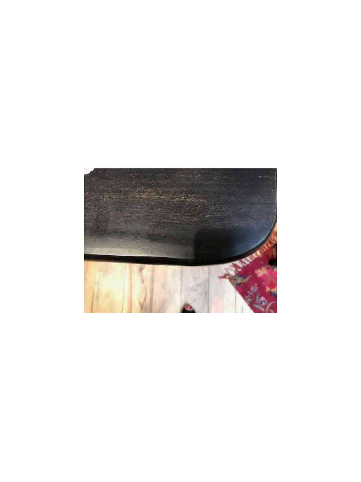 Table noir en bois chic