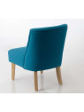 Fauteuil bas bleu Lou Amadeus