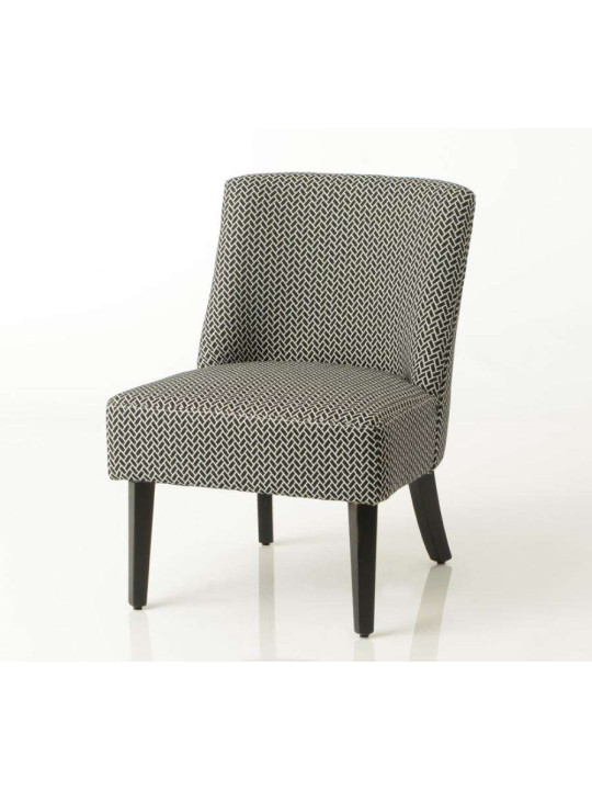 Fauteuil bas fond noir Lou Amadeus