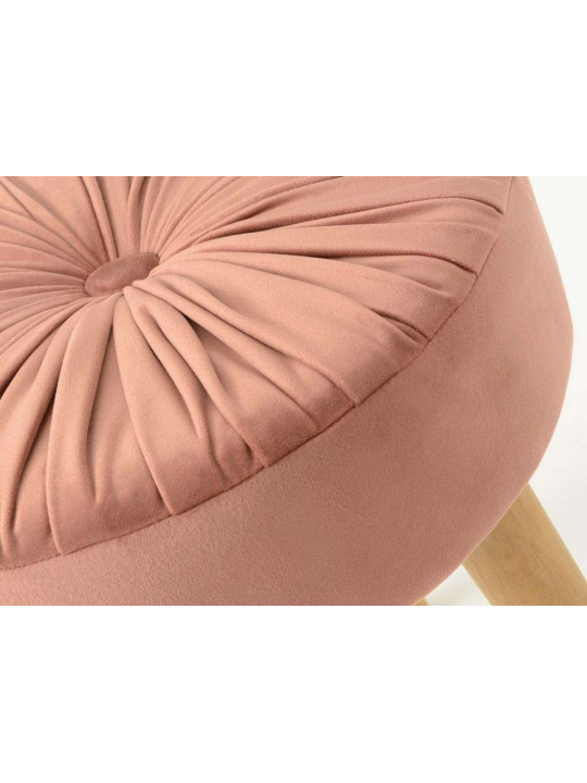 Tabouret rose contemporain