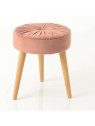 Tabouret rose contemporain