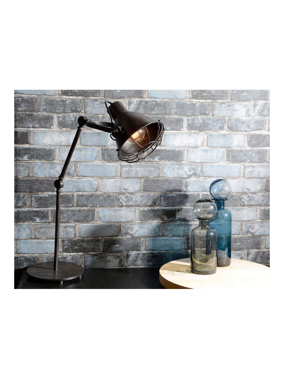 Lampe de bureau industrielle