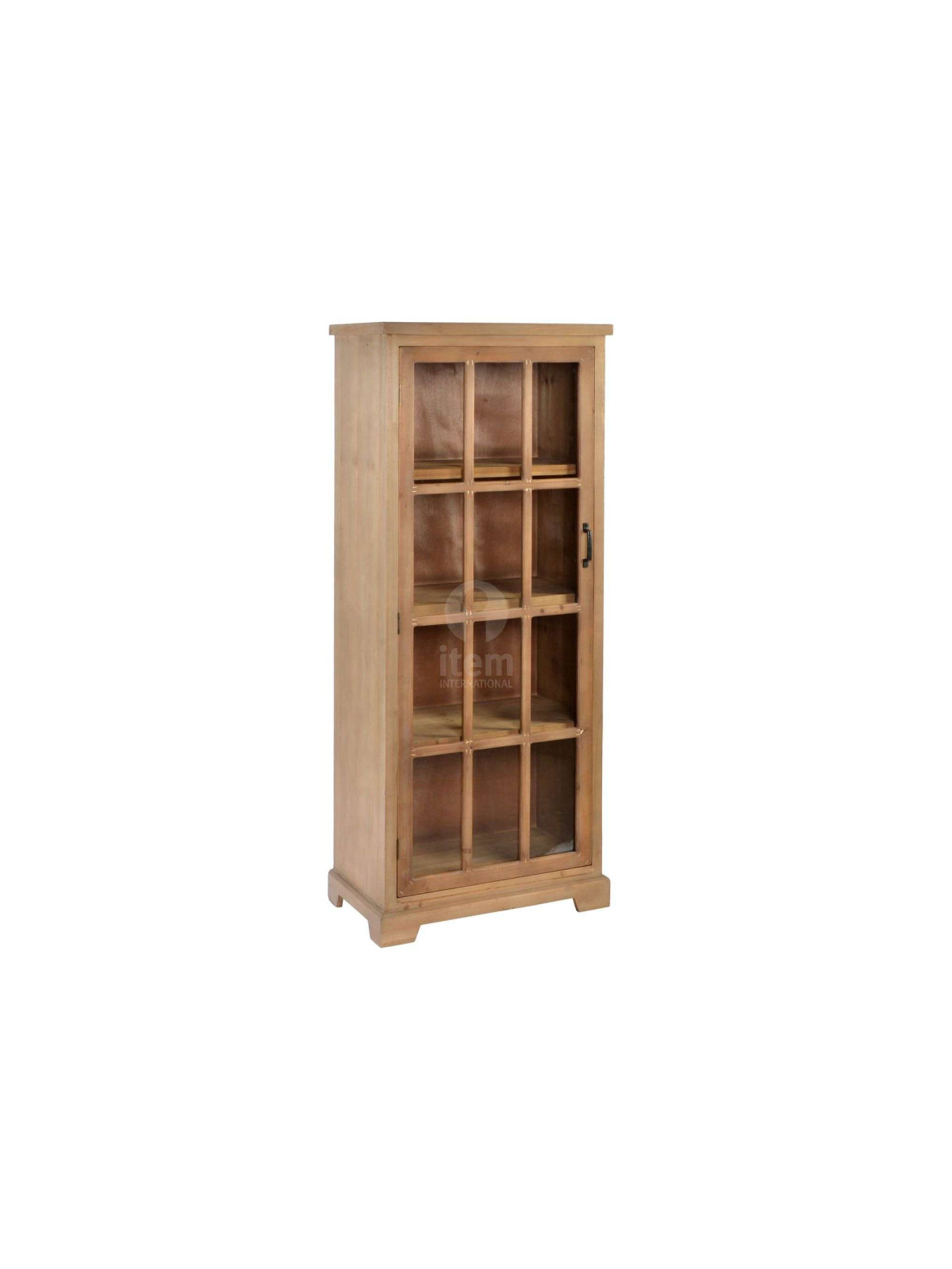 Armoire vitrée bois campagne