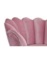 Fauteuil rose coquillage