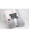 Plaid gris mouton 130*170 cm