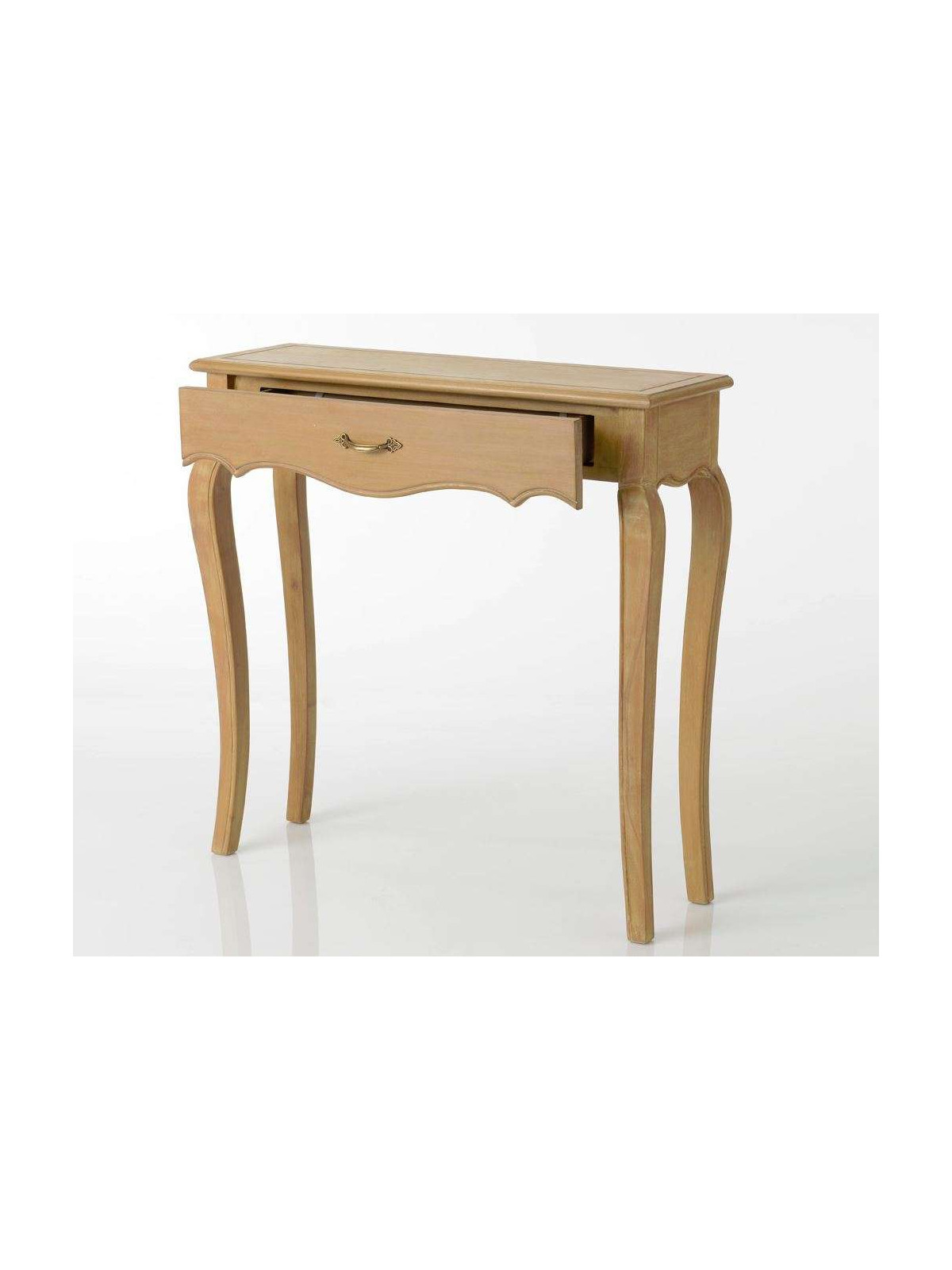 Petite console galbée bois Memory