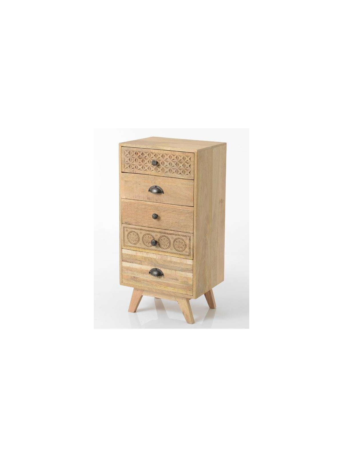 Chiffonnier en bois sculpté oman