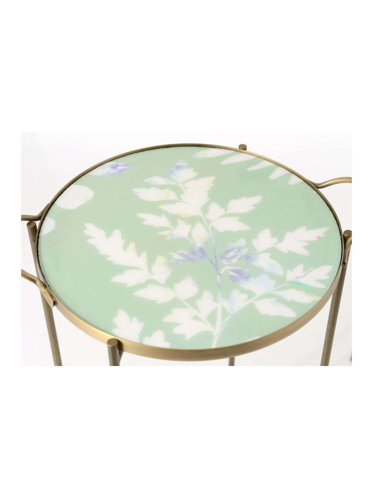 Sellette ronde plateau fleur 80 cm 