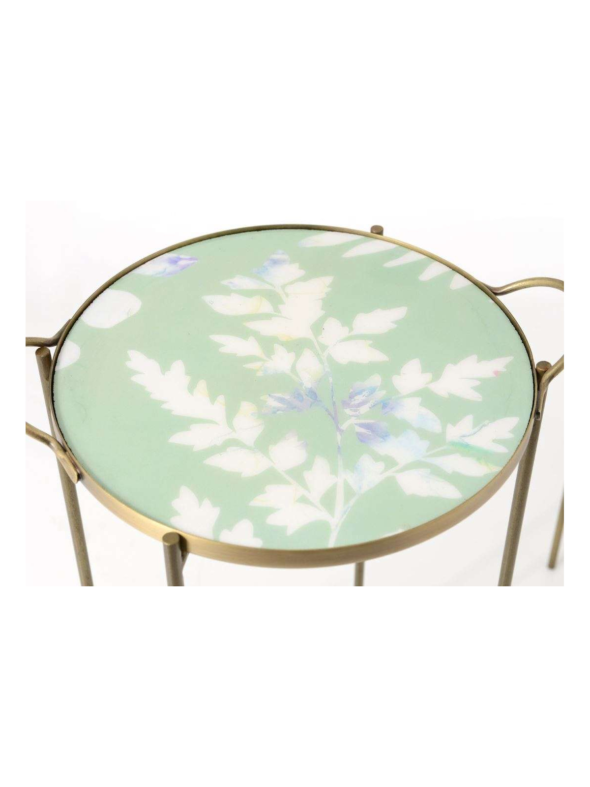 Sellette ronde plateau fleur 60 cm 