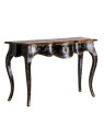 Console baroque noire vieillie Vical Home