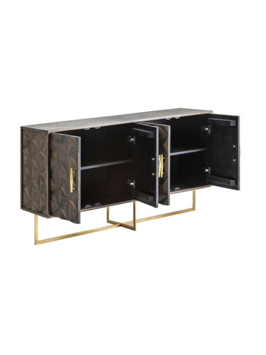 Buffet design bois foncé Art déco