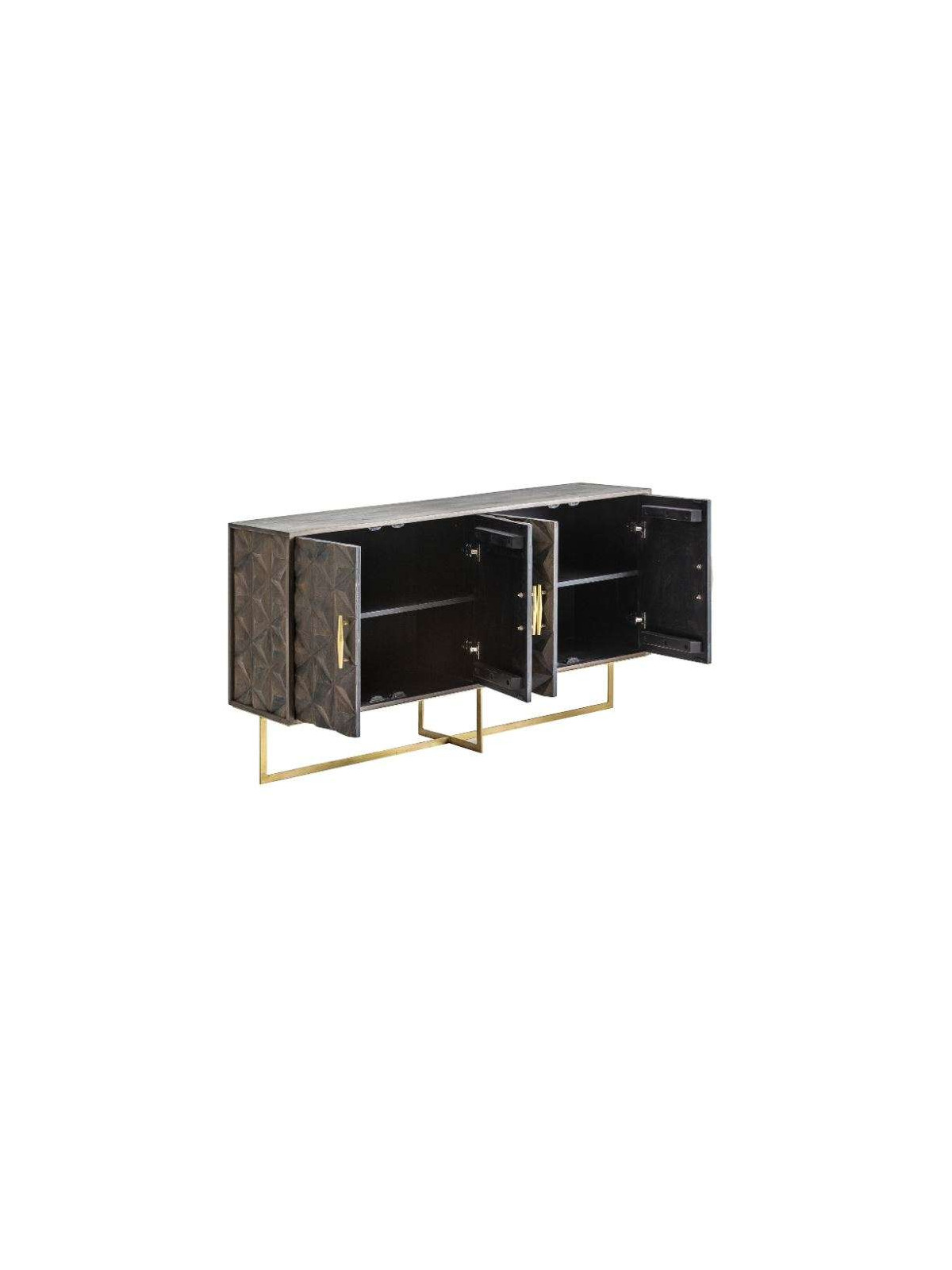 Buffet design bois foncé Art déco