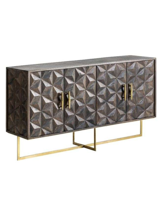 Buffet design bois foncé Art déco