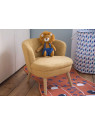 Fauteuil dagmar moutarde enfant