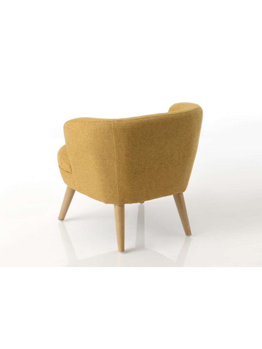 Fauteuil dagmar moutarde enfant