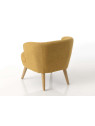 Fauteuil dagmar moutarde enfant