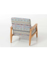 Fauteuil sioux bleu enfant