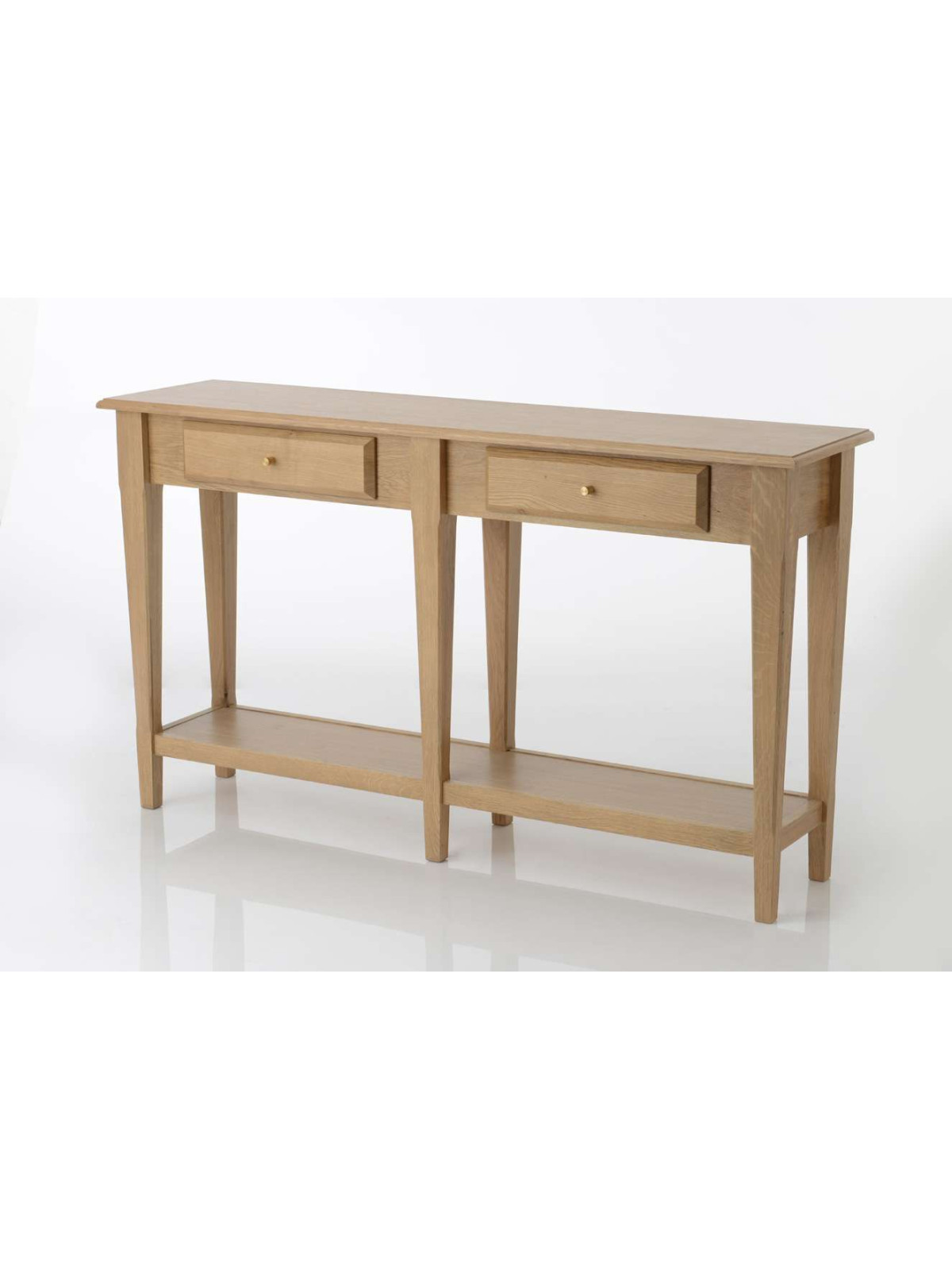 Console drapière en bois