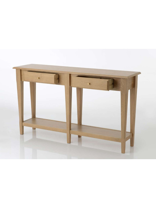 Console drapière en bois