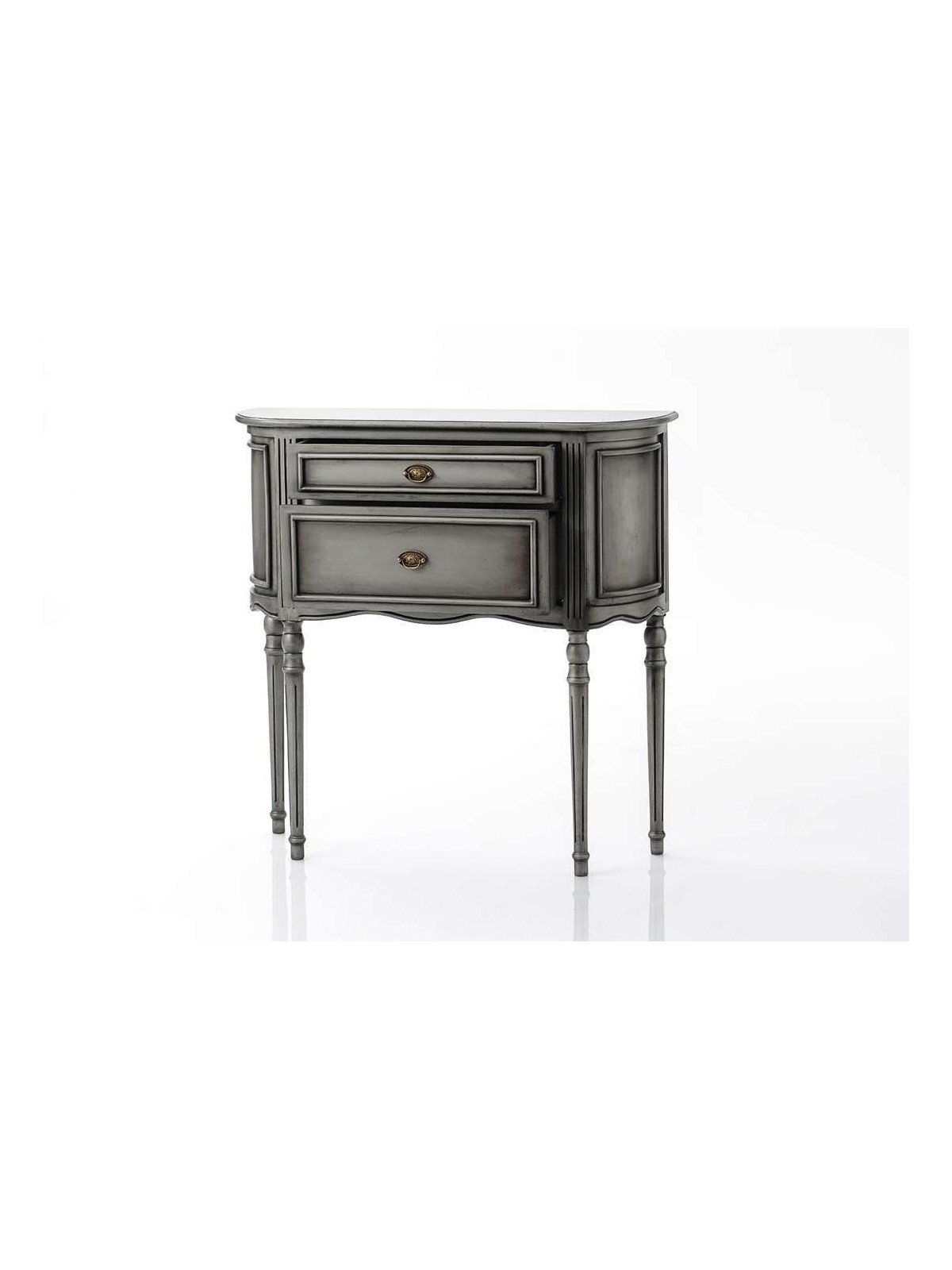 Petite commode Médaillon grise