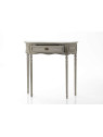 Petite console Médaillon beige grisé