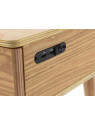 Bureau frene bois naturel