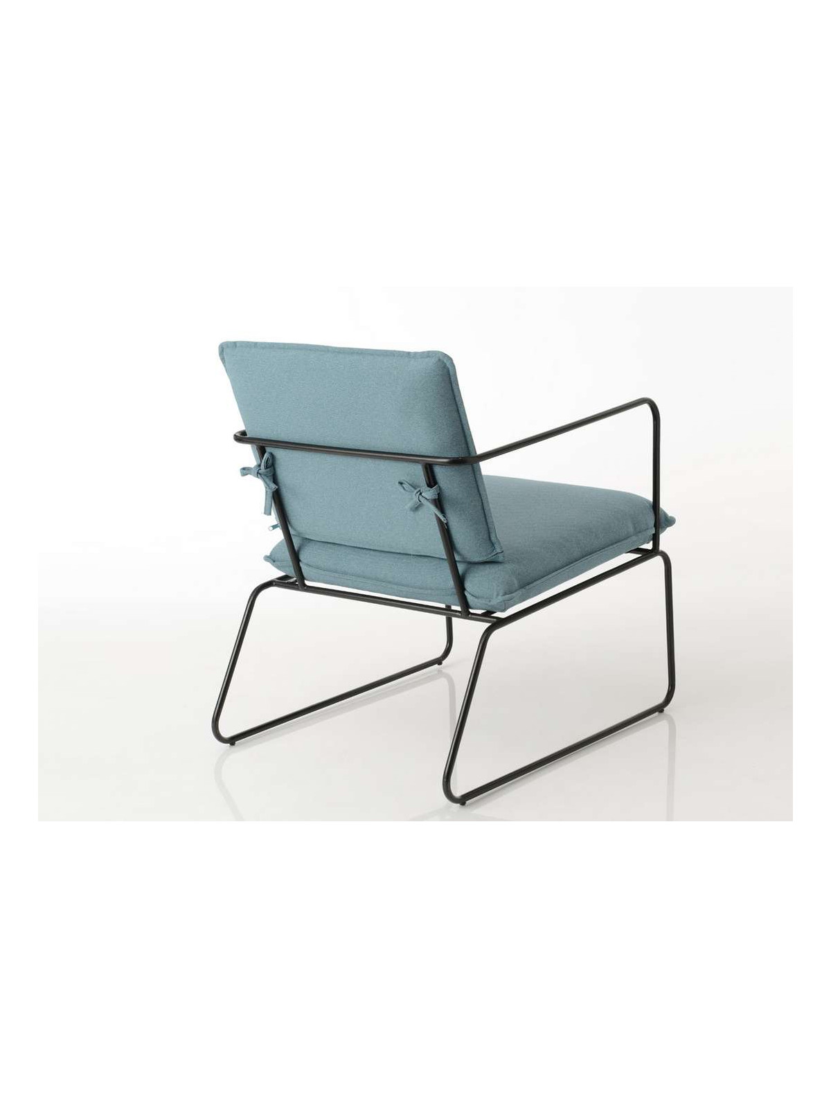 Fauteuil Gareth bleu