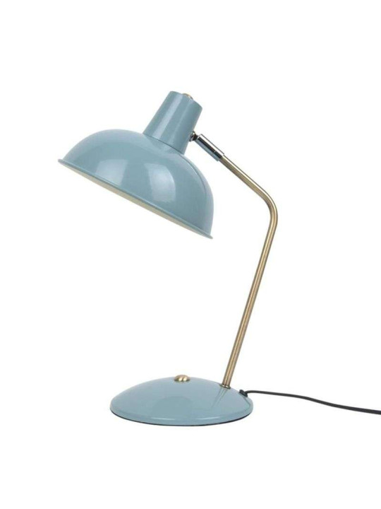 Lampe à poser Hood métal mat bleu