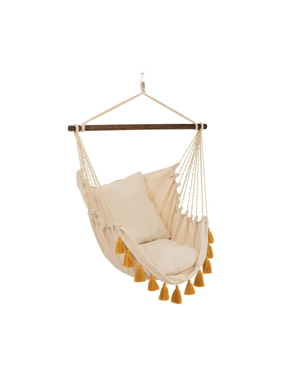 Chaise Suspendue Floche ocre