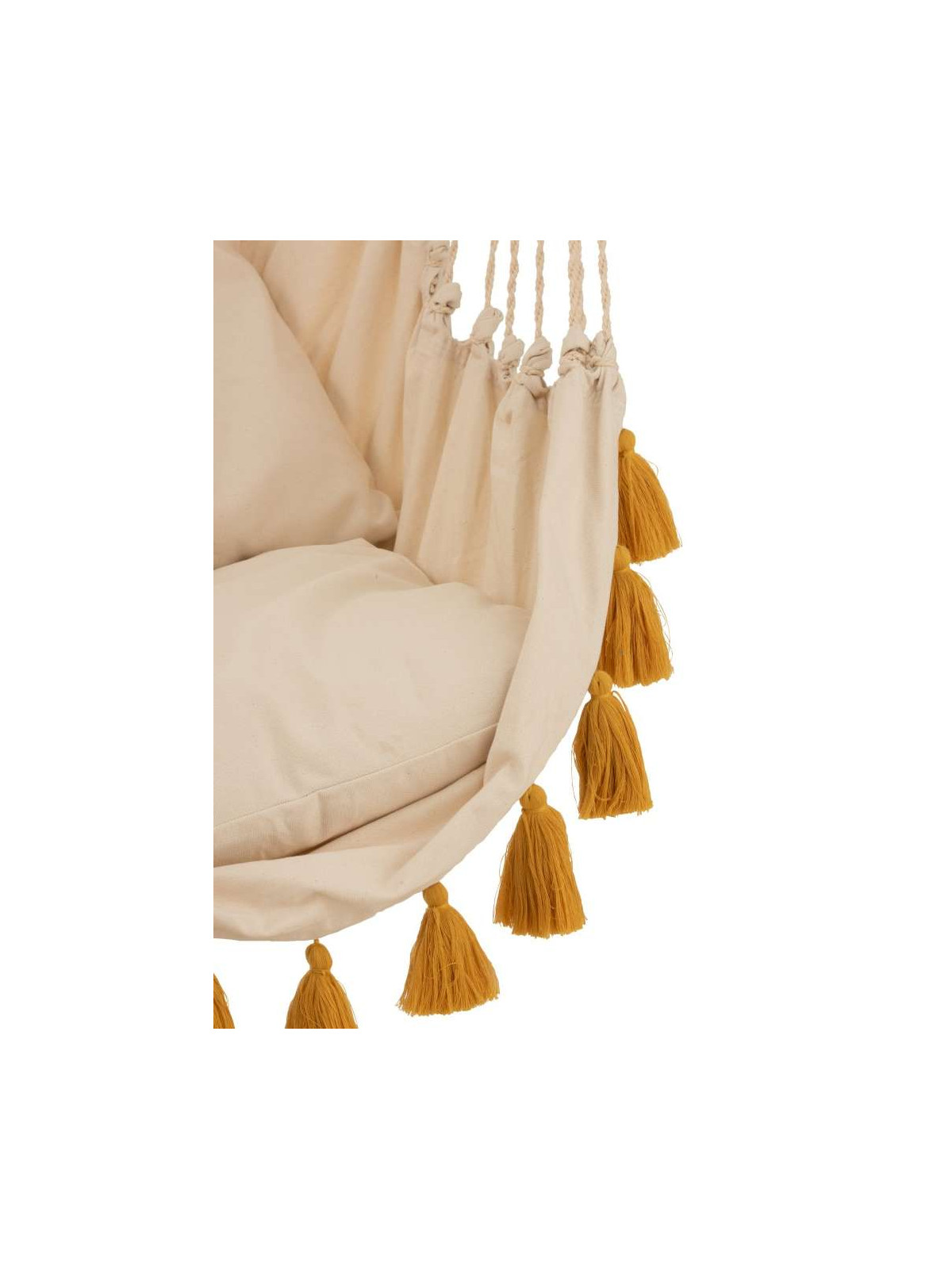 Chaise Suspendue Floche ocre