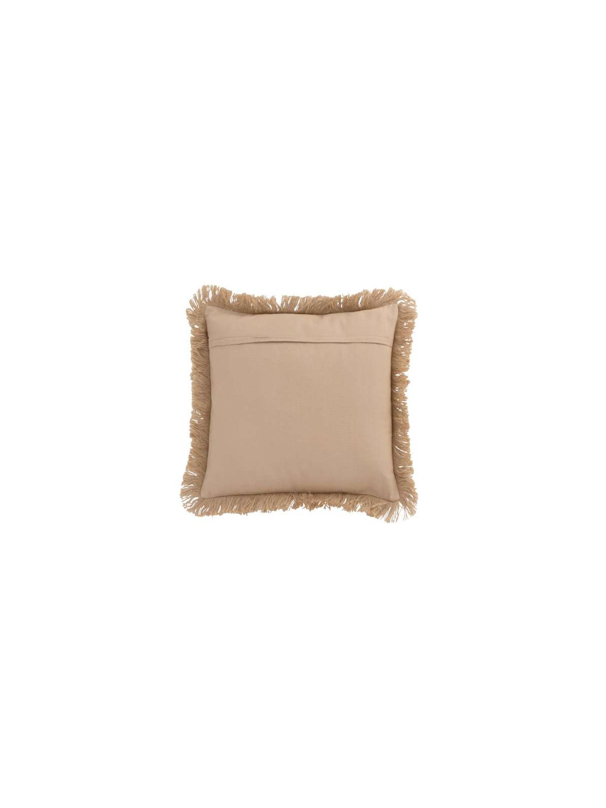 Coussin Carré Jute beige