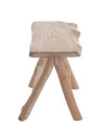 Tabouret Brut Bois Naturel