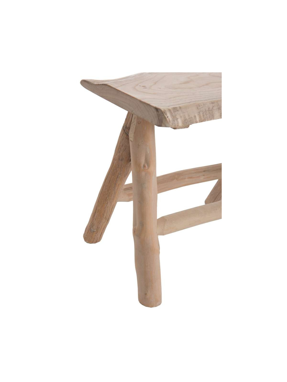 Tabouret Brut Bois Naturel