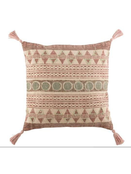 Coussin Indien Coton amande