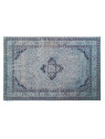 Tapis en coton bleu vieilli 200*290 cm