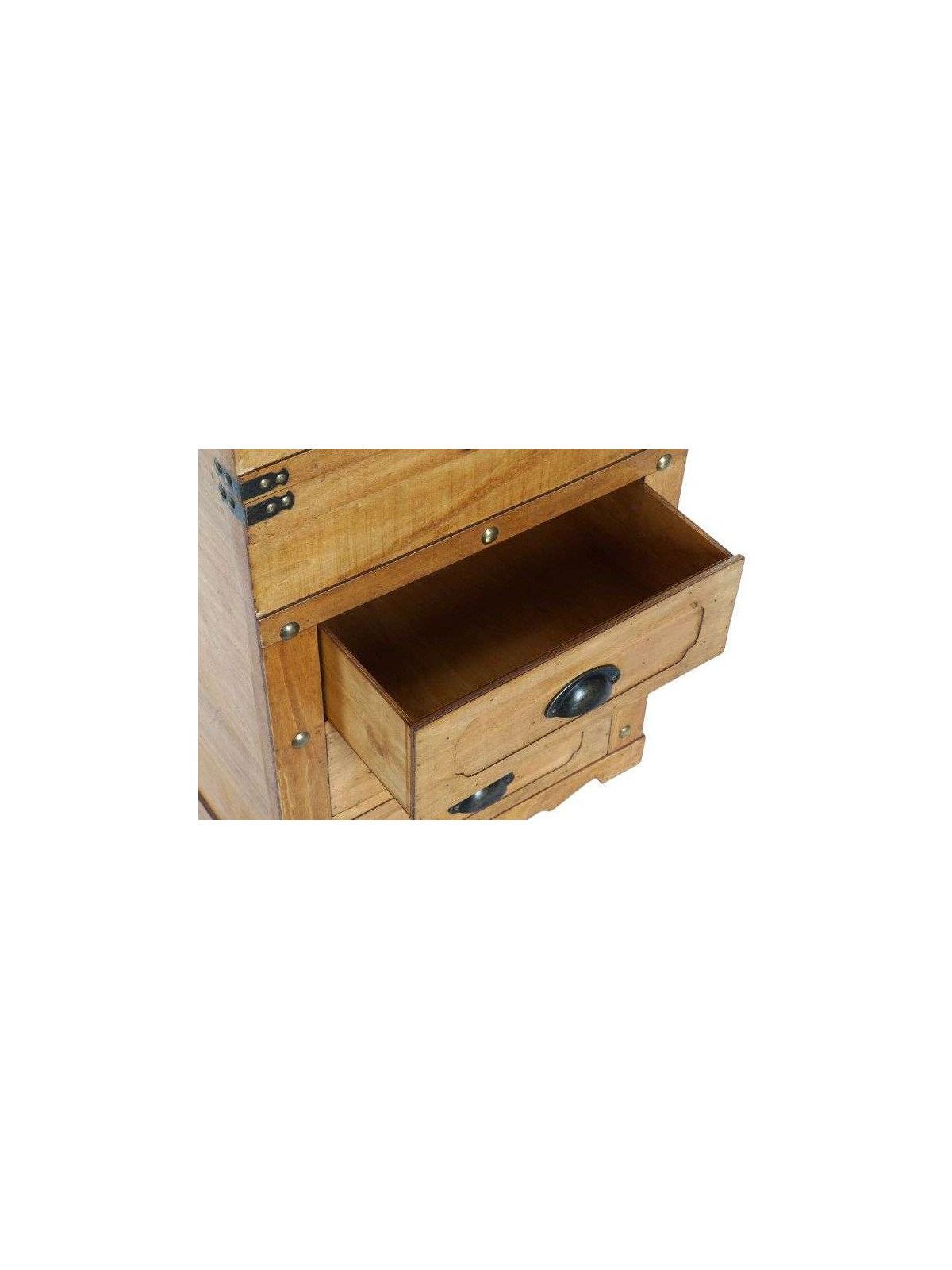 Petite commode bois naturel