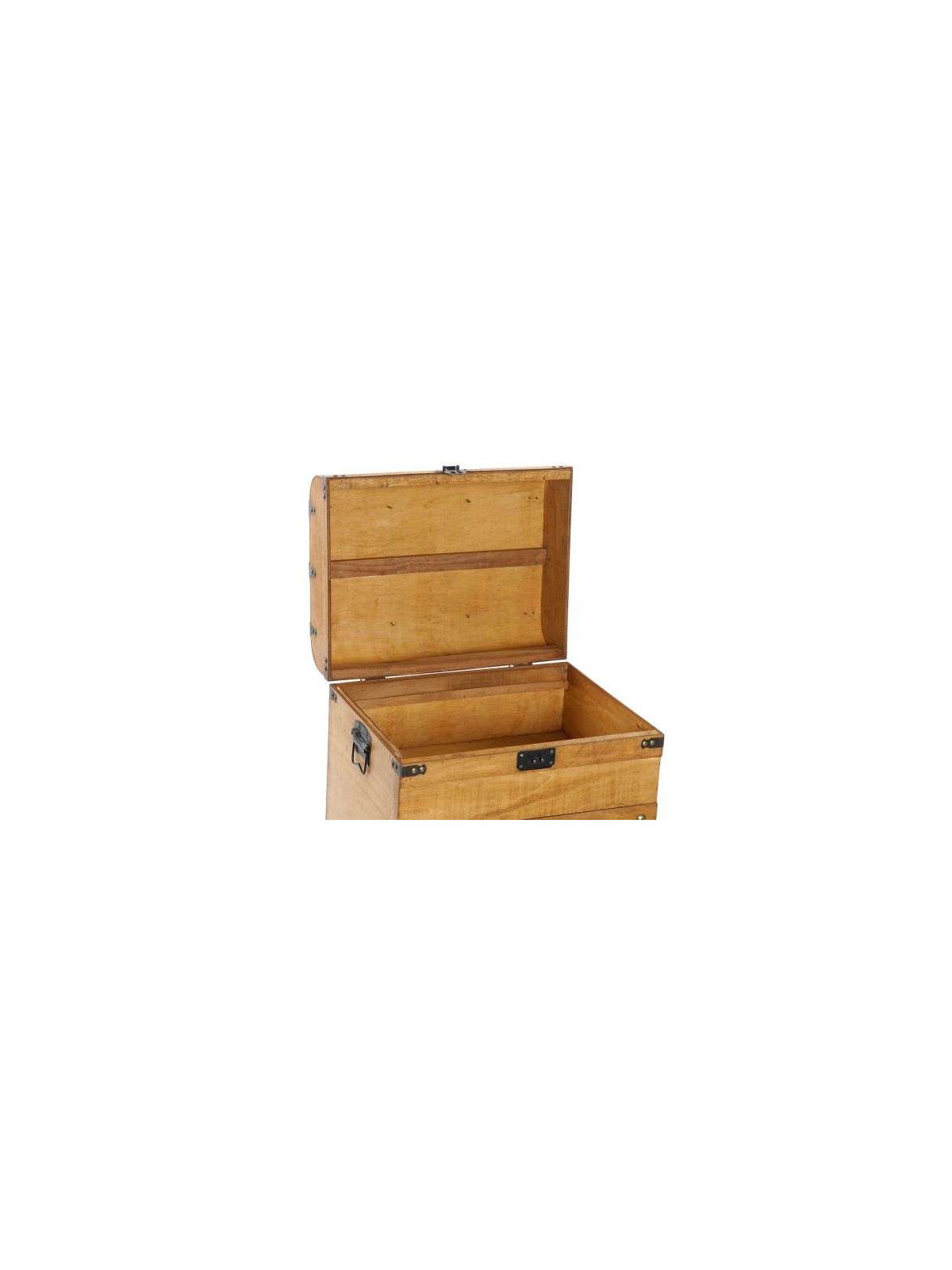 Petite commode bois naturel