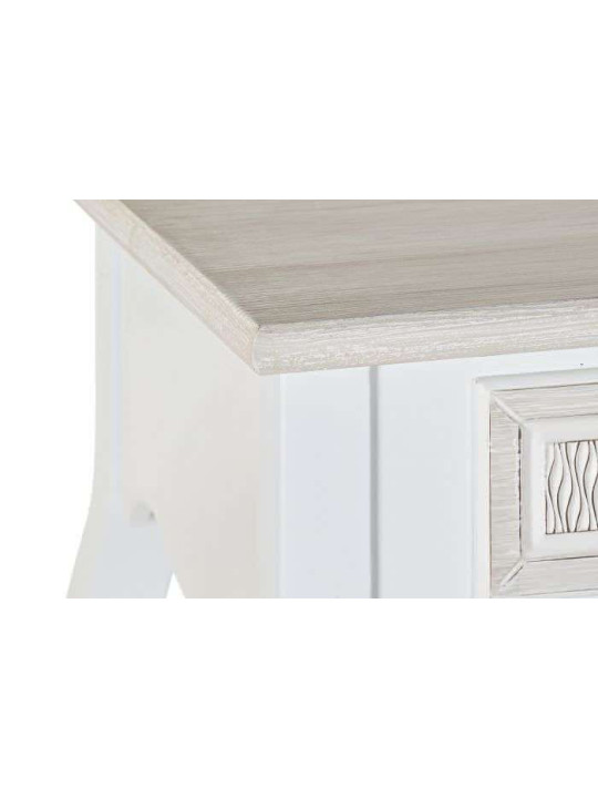 Console en bois blanc