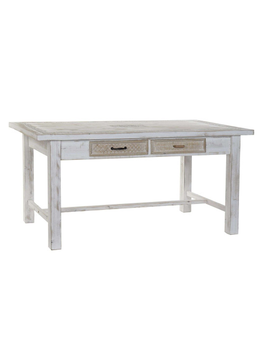 Table en bois blanc