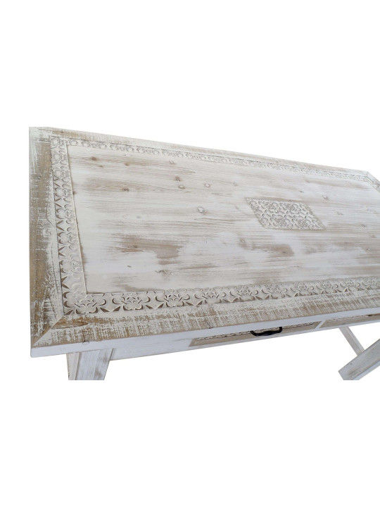 Table en bois blanc