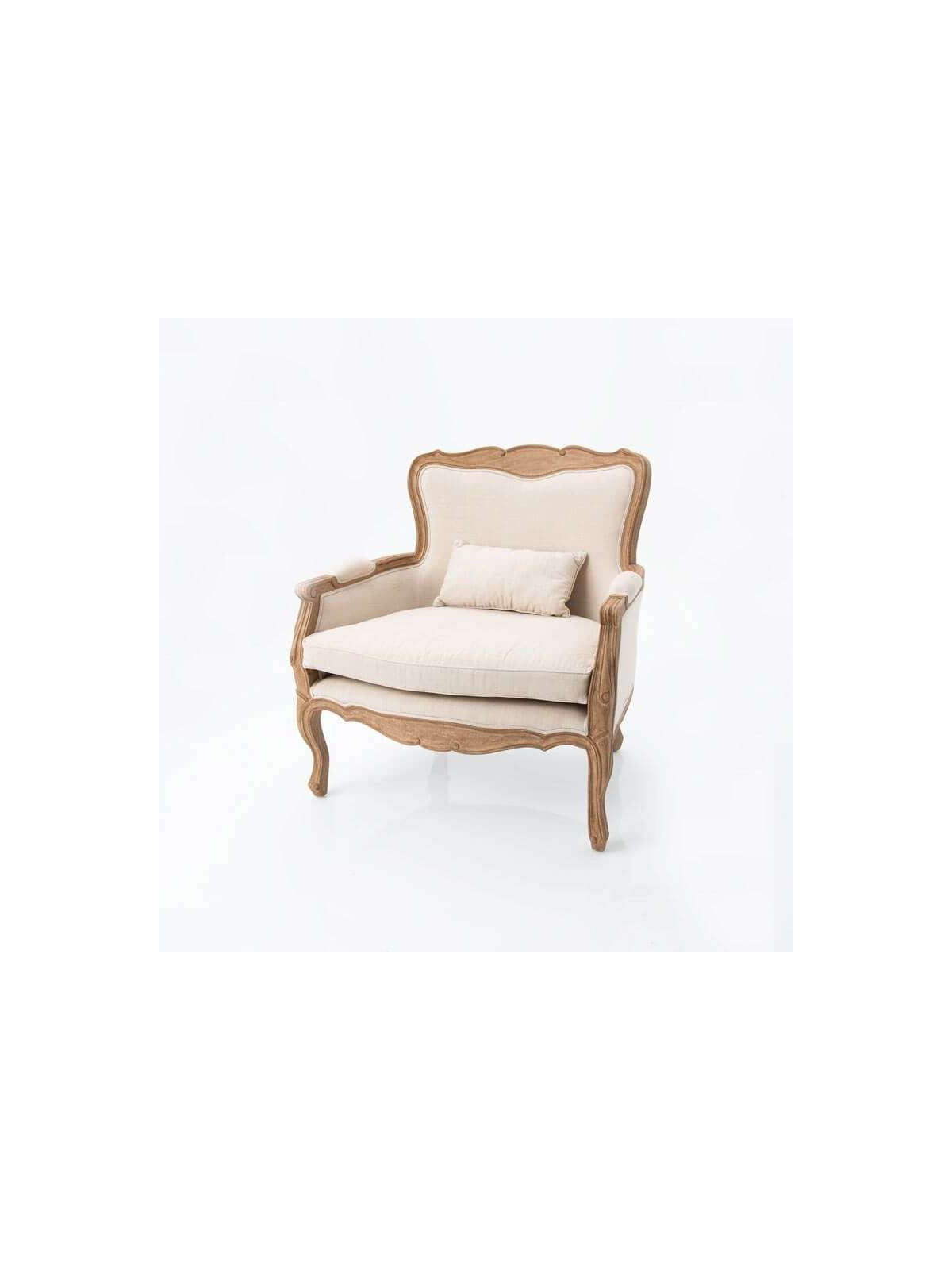 Fauteuil Relax lin beige