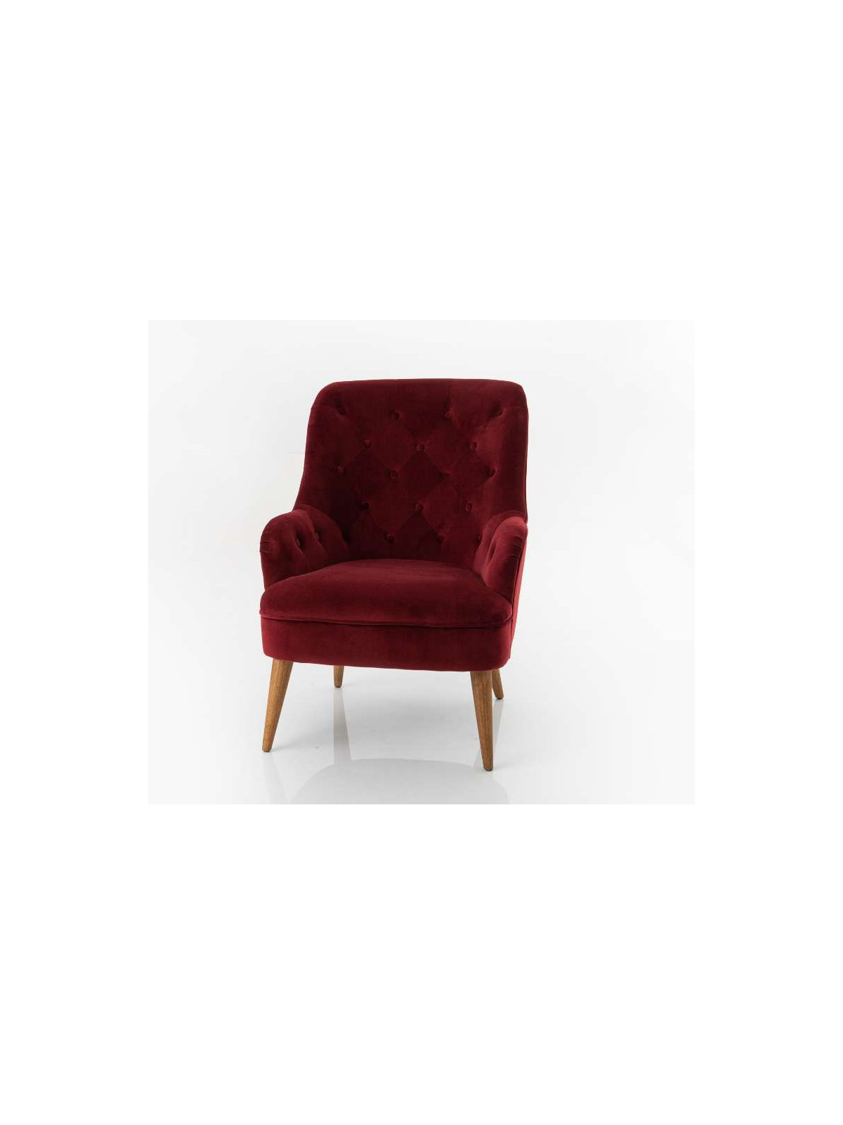 Fauteuil Eddy bordeaux Amadeus