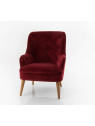 Fauteuil Eddy bordeaux Amadeus