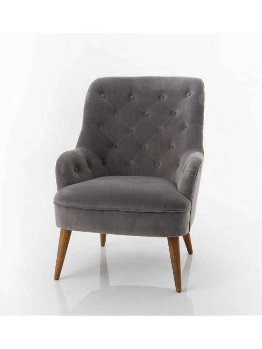 Fauteuil Eddy gris Amadeus