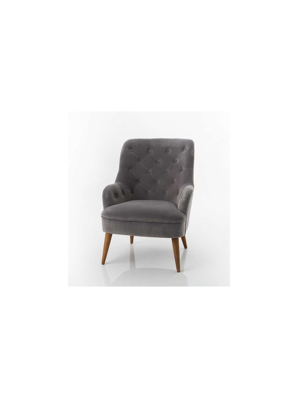 Fauteuil Eddy gris Amadeus