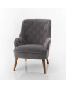 Fauteuil Eddy gris Amadeus