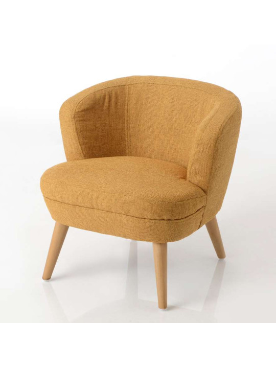 Fauteuil dagmar moutarde enfant